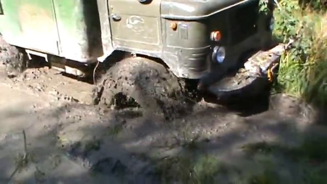 Газ66 на арочных колёсах