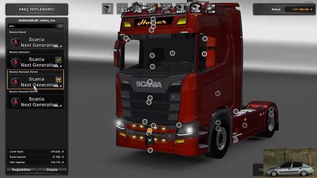 ETS 2 Scania S730 V8 Hızlandırılmış İnceleme / Examınatıon смотреть онлайн