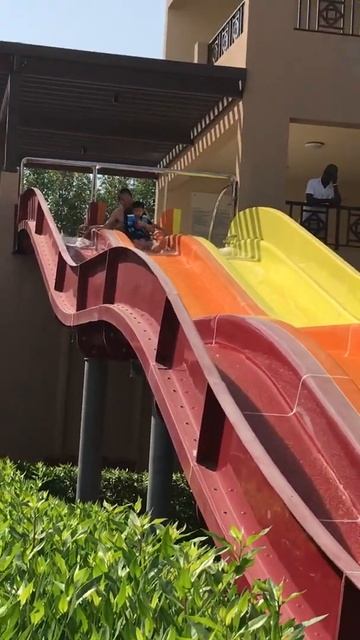 My First 'Long' Slide Experience With My Dad | Cove Rotana Resort & Spa | JOHN MARCUS ORTIGUERRA смотреть онлайн