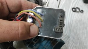 Ремонт китайской ушм, замена подшипника на безщеточном двигателе