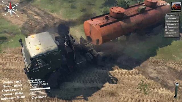 Обзор мода Камаз-44108 «Батыр»