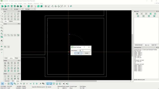 LibreCAD v2 2D Floor Plan Tutorial For Beginner [COMPLETED] смотреть онлайн