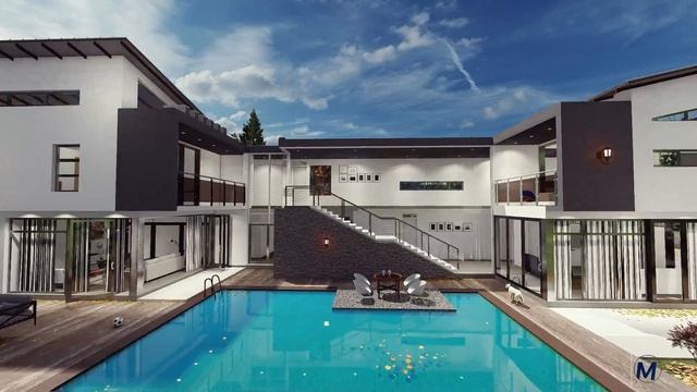 House Molelekwa Exterior Design Render смотреть онлайн