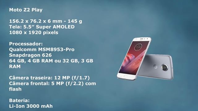 Comparando o Moto Z3 Play, Moto Z2 Play e Moto Z Play смотреть онлайн