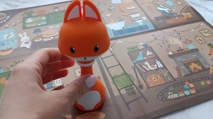 Интерактивная развивающая игрушка Alilo Abumba Малыш Лисёнок, карта «Дом Лисенка»