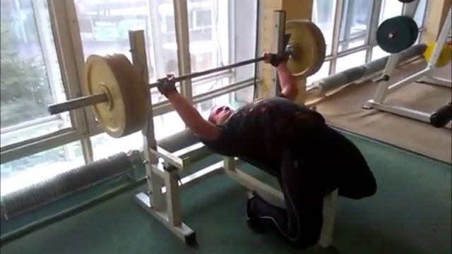 Денис Лебедь - Жим 110кг (внеплановый) смотреть онлайн