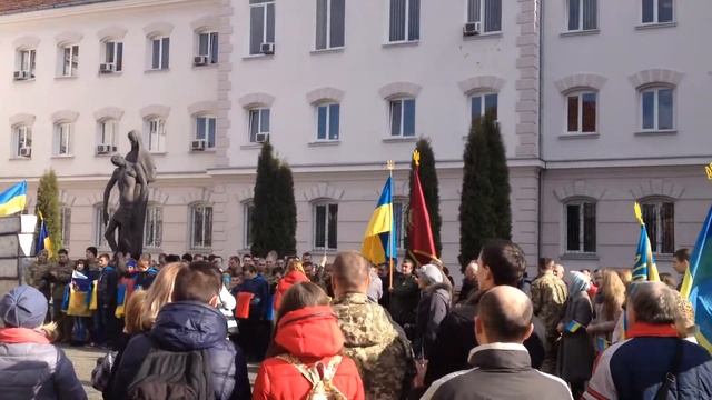 День прапора в Стрию 14 03 2016 смотреть онлайн