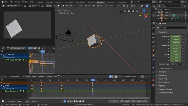 Workspace in Blender 2.83 | Blender 2.83 Fundamentals смотреть онлайн