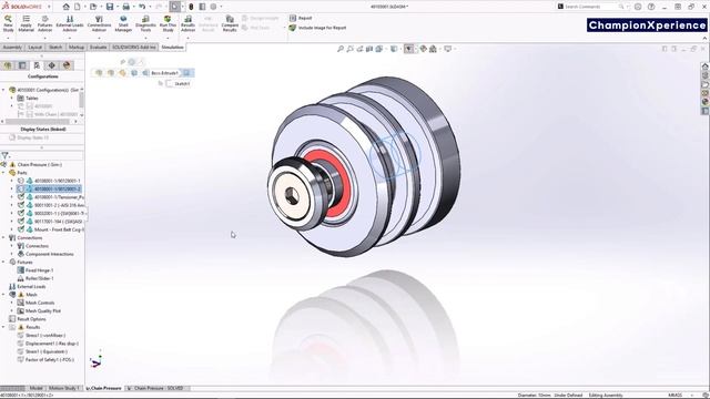 What's New in SOLIDWORKS Simulation 2024 #analysis #Simulation #solidworks #Mesh #bearing смотреть онлайн