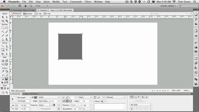 Fireworks CS5: Creating Wireframe Symbols смотреть онлайн