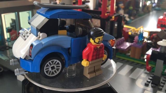 Lego Volkswagen mini beetle. смотреть онлайн