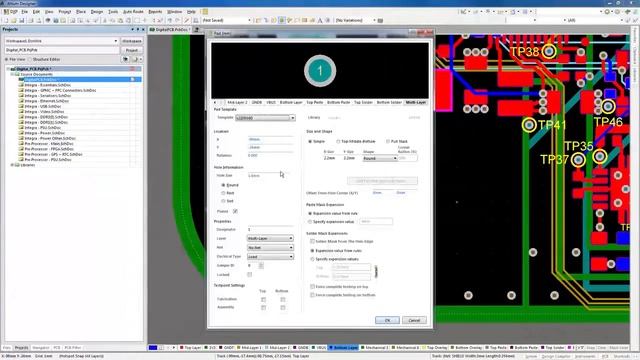 Altium Designer 15.1 - Pad and Via Libraries смотреть онлайн