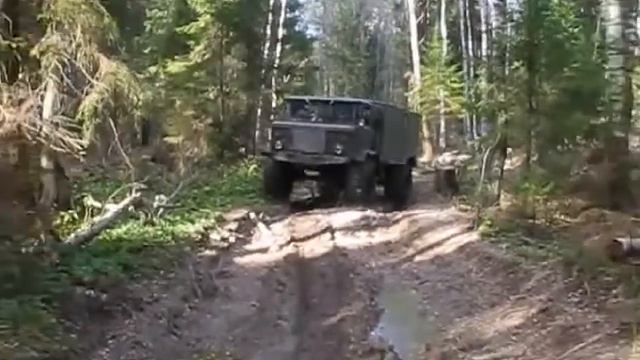 Газ66 чем не лапатник на кразовских колёсах