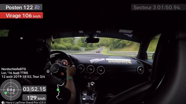 Audi TTRS at nordschleife смотреть онлайн