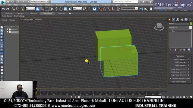 Colour, Mirror, Array, Align - Modifying Commands in 3ds Max смотреть онлайн
