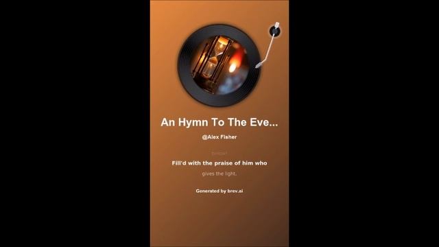 An Hymn To The Evening смотреть онлайн