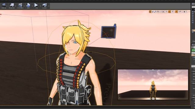 Project Anime Blender UE4 Part 3 Finishing the character смотреть онлайн