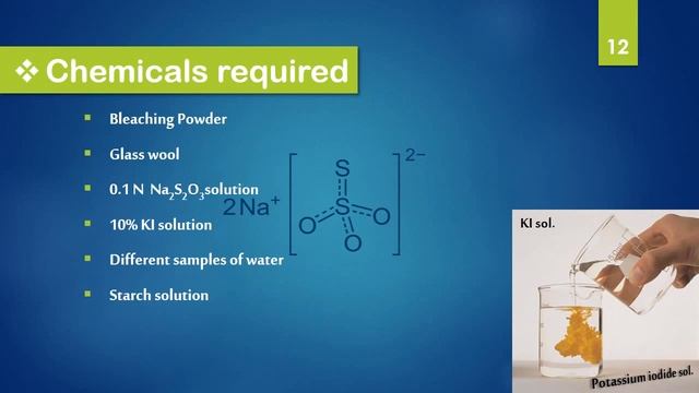 Sterilization of water using bleaching powder. #ppt 2 смотреть онлайн
