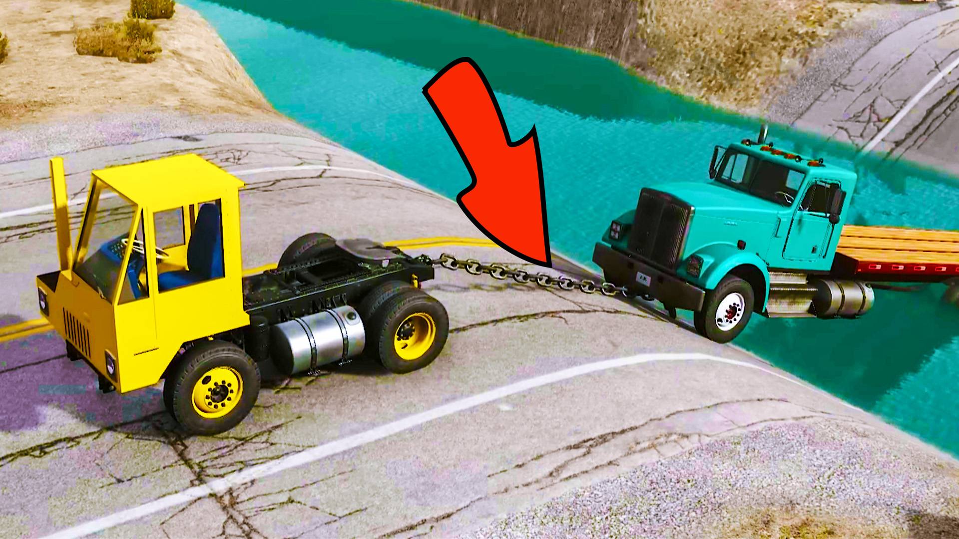 Автомобили против воды #3 😱 | BeamNG.Drive |Бемиджи Драйв| смотреть онлайн