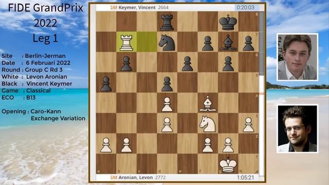 Levon Aronian : Bongkar Caro-Kann || FIDE GP Leg 1 2022 смотреть онлайн