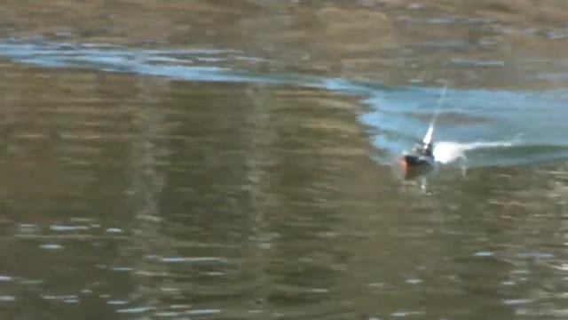 RC boat , RC ship , One Dollar Fleet No.34 runs in AKIKAWA riv. смотреть онлайн