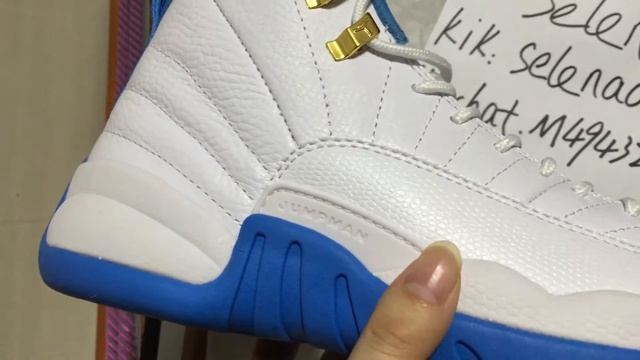 2016 May Jordan 12 XII Retro University Blue Melo GS from selenakicks смотреть онлайн