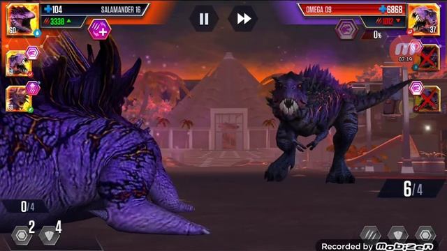 JURASSIC WORLD | TOURNAMENT UNLOCK SALAMANDER 16 LVL MAX 60 JURASSIC WORLD THE GAME смотреть онлайн