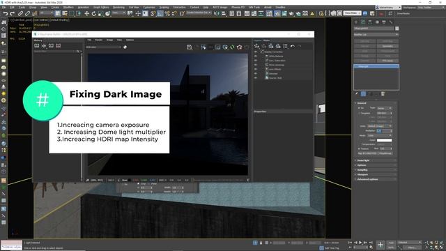 Vray HDRI - How To Add Hdri Lighting In Vray 5 For 3ds Max.