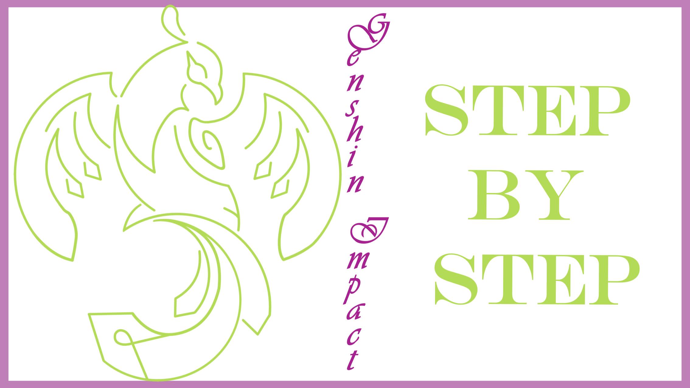 Как нарисовать птицу \\ созвездие из геншин импакт // Paradisaea Is Kaveh's Constellation