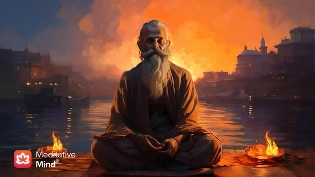 SHANTI 🕉️ Медитативная музыка на индийской флейте ☾☼ Raag Vrindavani Saarang смотреть онлайн
