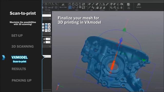 Go!SCAN3D Application - Scan to 3D Print смотреть онлайн