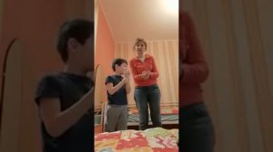 весёлая зарядка с Мишей. #радость #зарядка