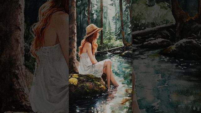 Лесной ручей. Весёлая песня про лесной ручей. смотреть онлайн