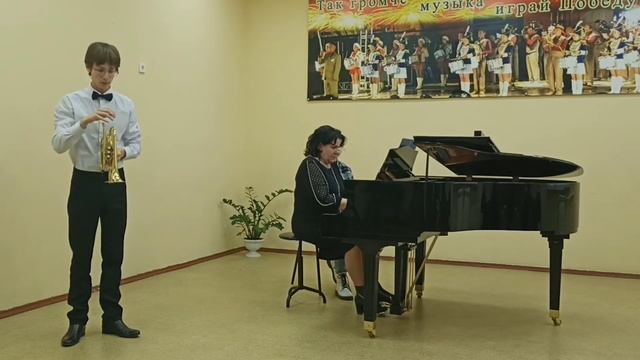 Филатов Никита 15 лет. Э.Артемьев "Свой среди чужих...". Г.Телеман "Рондо" смотреть онлайн