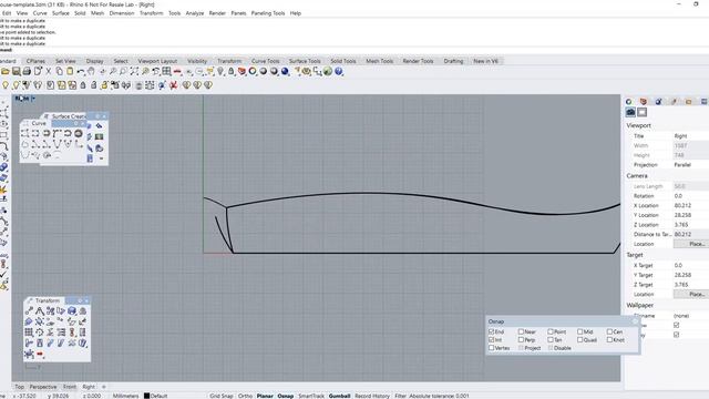 Product Design Rhino 3D Tutorial: Modeling a Conceptual Mouse (Part 1 of 2) смотреть онлайн