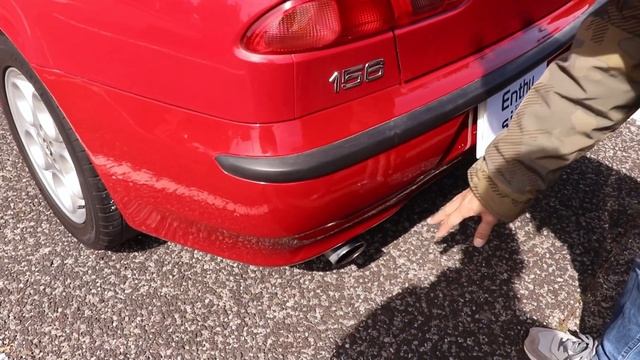 アルファロメオ156 2.5 V16 24バルブ　2000年式　ディーラー車 смотреть онлайн