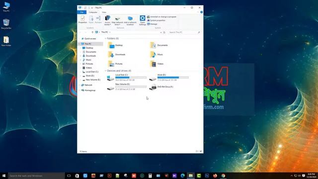 How to hide a folder form windows pc without any software Bangla | Folder hide by cmd смотреть онлайн