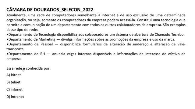 Aula 06 - Redes de computadores - internet x intranet - Concurso MUNICÍPIO DE PONTES E LACERDA - MT смотреть онлайн