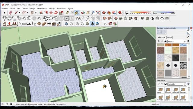 COMO DIBUJAR EN SKETCHUP PLUGIN DIBAC CUBIERTA A DOS AGUAS PARTE 2 смотреть онлайн