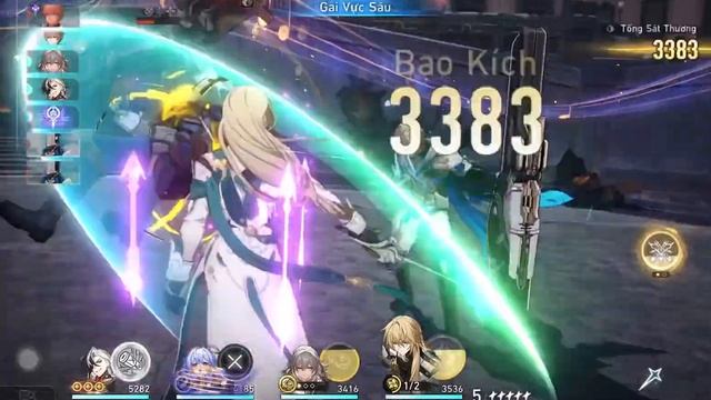 [ Honkai| : Star Rail ] Gepard boss fight | World 3 difficulty V + Boothill E2S1 смотреть онлайн