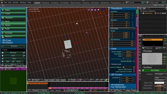 Blender 2.80 perspective смотреть онлайн