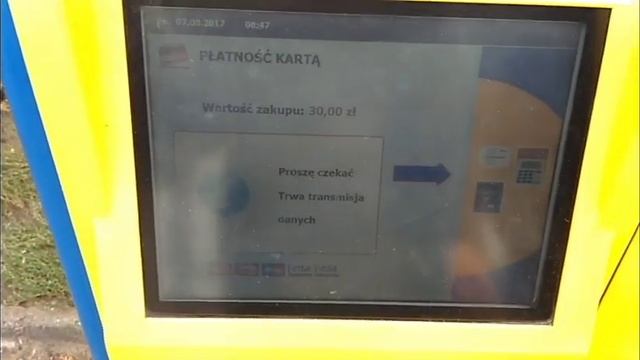 Варшава: Покупка билета в автомате смотреть онлайн