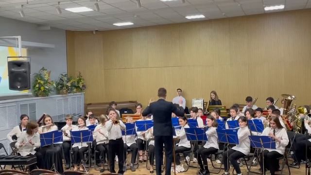 К.Молчанов «Вокализ для трубы» Каталевич Богдан 11 лет и духовой оркестр МГКМИ им.Ф.Шопена смотреть онлайн
