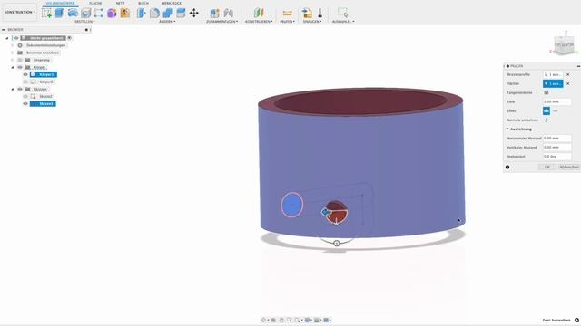 Gewinde war gestern! Bajonette Verschluss Fusion 360 Tutorial Deutsch CAD смотреть онлайн