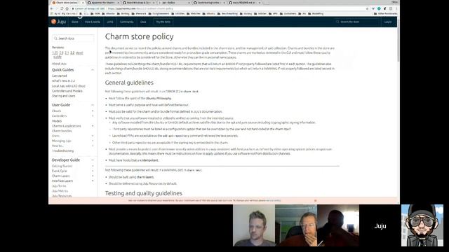Juju Docs Virtual Sprint #1 смотреть онлайн