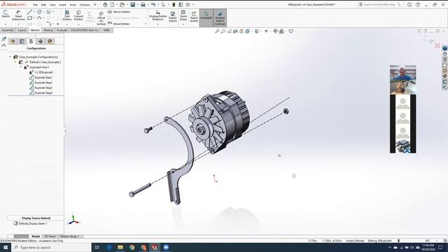 Lesson 18 - Solidworks Assembly Drawings смотреть онлайн