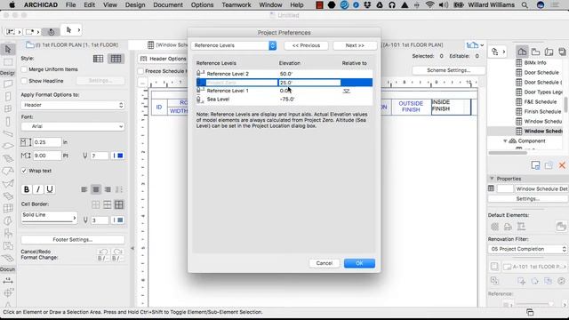 Archicad Basic Training (ABT) - Module_001/Lesson_04: PROJECT PREFERENCES смотреть онлайн