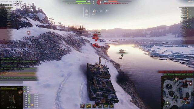 Бой на 10800 суммарки, соло сдержал направление против тт WZ-111 Model 5A