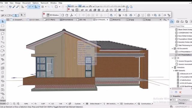 Archicad Model Presentation Techniques смотреть онлайн