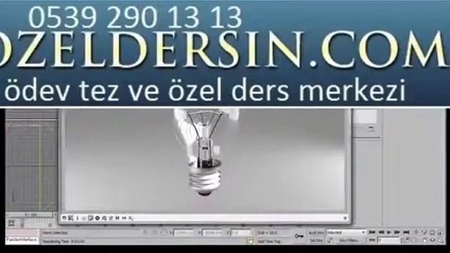 3ds max Tutorial: Light Bulb Modeling part 3 0539 290 13 13 | bitirme tezi смотреть онлайн